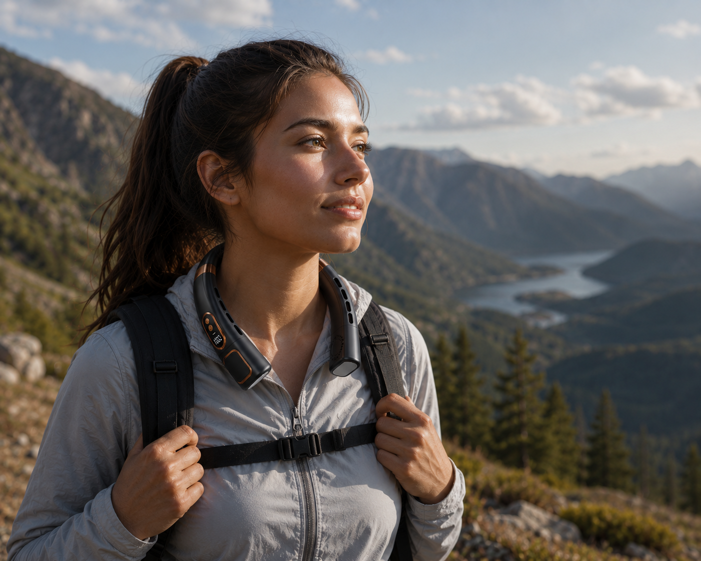 Venloq Air — Hands-Free Neck Fan